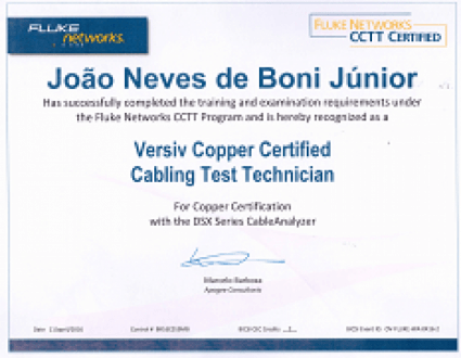 Certificado CCTT